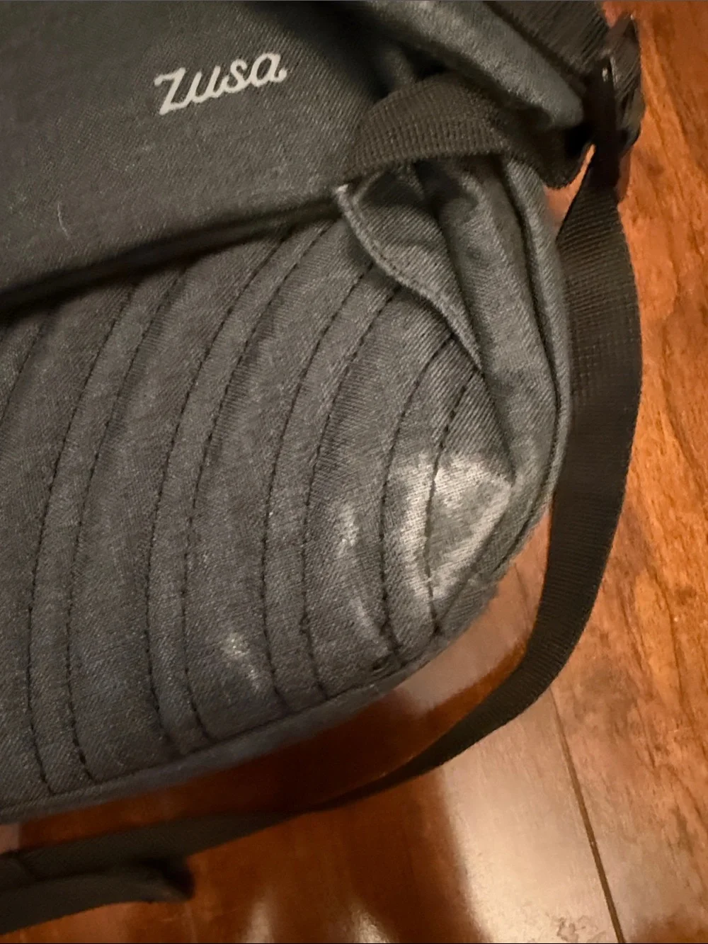 Susa Gray Travel Backpack obsessed Network branded